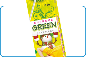 Supreme Green Sparklers