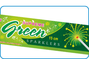 Supreme Green Sparklers